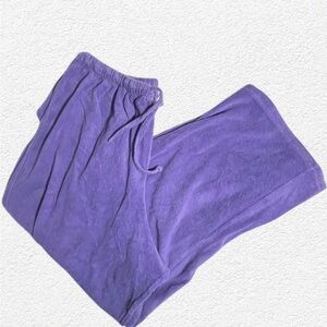 Cw Classics Women’s Terry Pant Pockets Purple Size PXL